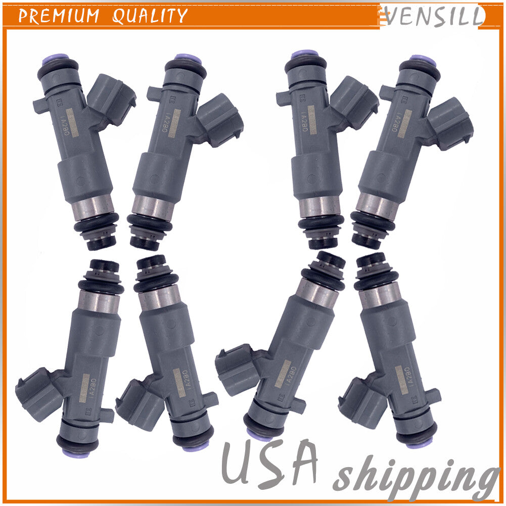 8PCS Fuel Injectors 16600-ZH00A Fits for Nissan Titan 5.6L V8 2005-2006 FJ752
