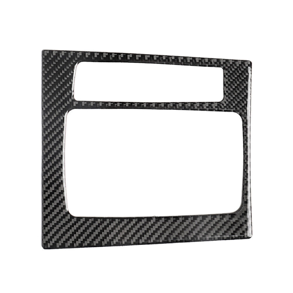 Carbon Fiber Style Console Gear Shift Pane Frame Trim Fit for Mazda 3 Axela 2017-18