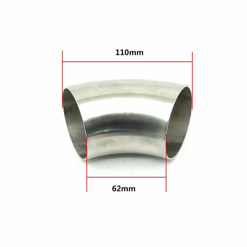 2.5-inch stainless steel 45¡« 63mm welded exhaust elbow for automobiles