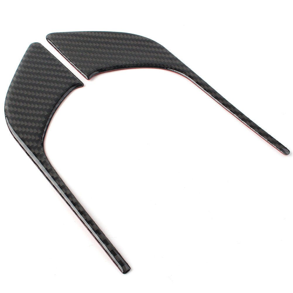 Carbon Fiber Interior Front Door Handles Cover Trim for Subaru Forester 2013-18