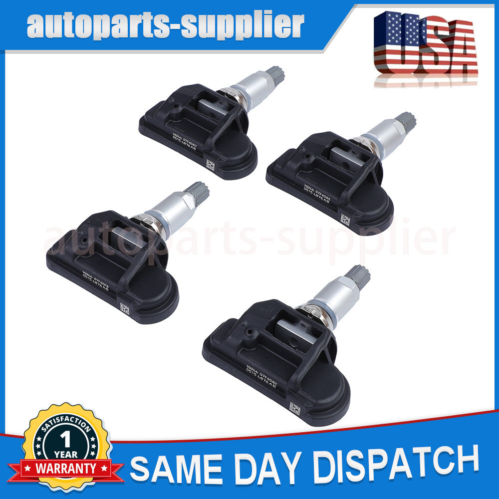 4-piece tire pressure sensor kit TPMS 05154876AB suitable for Ram ProMaster 1500 2500 3500
