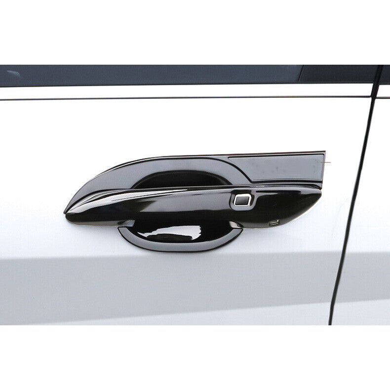 for Hyundai for Elantra 21-23 Glossy Black Car Door Handle Cover+Cup Bowl Combo Trim