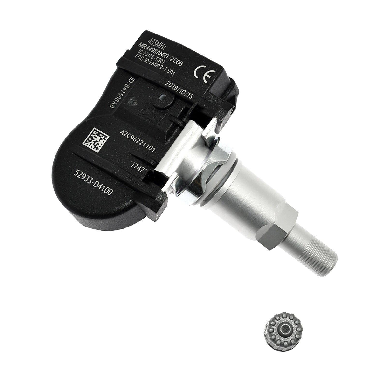 Tire Pressure Sensor 52933-D4100 for Genesis G80 GV70 for Hyundai for Kia Optima 433MHz