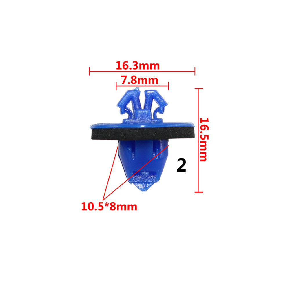 10 Car Wheel Arch Flare Side Moulding Trim Fastener Clips for Toyota
