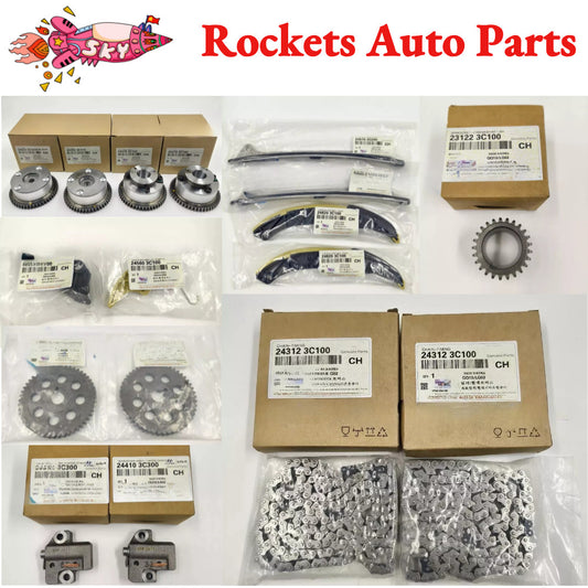 22PCS Timing Chain Kit Fit for Kia Sedona 2011-2013 for Kia Sorento 3.5L 24312-3C100