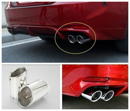 2019-2023 for Toyota for Camry SE XSE Stainless Tail Exhaust Muffler Tip End Pipe2