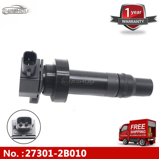 The ignition coil is suitable for 12-20 for Hyundai for Veloster Rio Soul 1.6L 27301-2B100 UF636