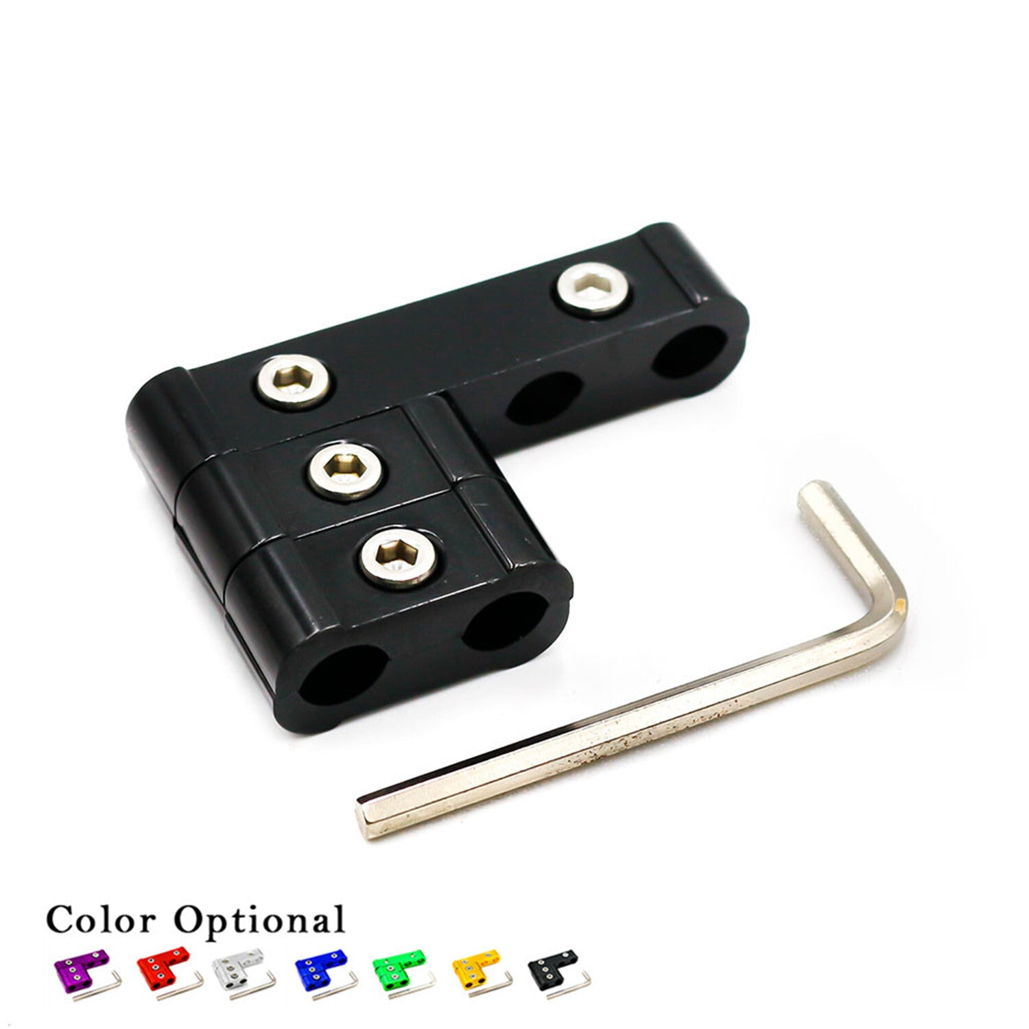 Engine Spark Plug Wires Separator Divider Clamp Kit Black for 8mm 9mm 10mm Set