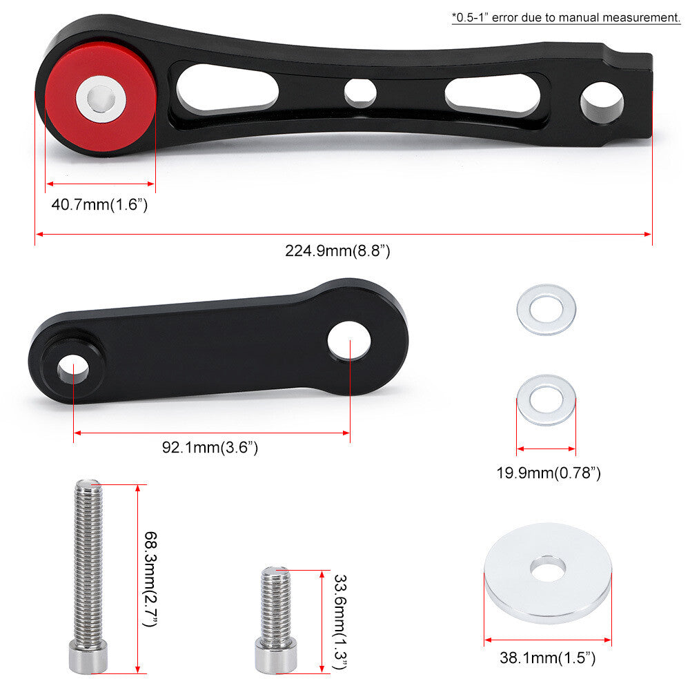 Transmission Dog bone Mount Insert Kit for VW for AUDI MK5 MKV Upgrade 2.5L Racing