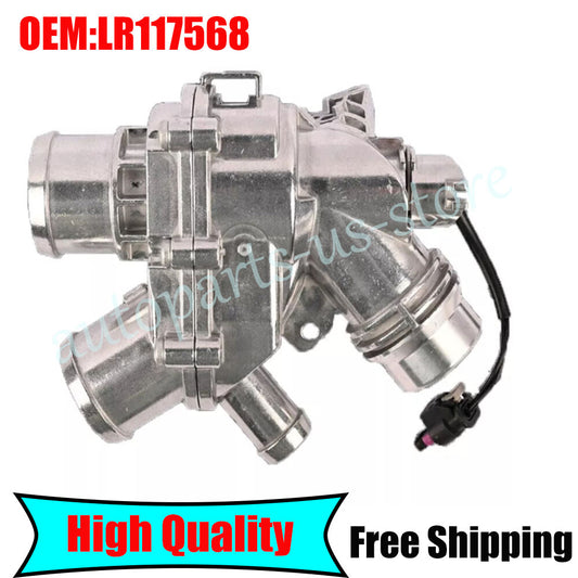 LR117568 Thermostat Housing Assembly for 2014-19 for Land Rover for Range Rover 3.0L SC