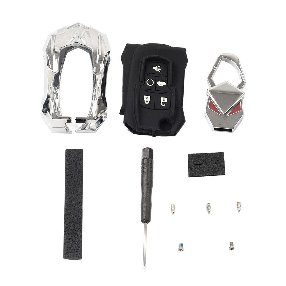 Key Keyless Entry Remote Fob Cover for Chevrolet for Cruze for Buick Allure Fit for GMC
