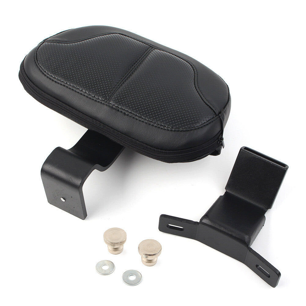 Front Driver Rider Backrest Pad FITS for Harley Touring CVO Road Electra Glide