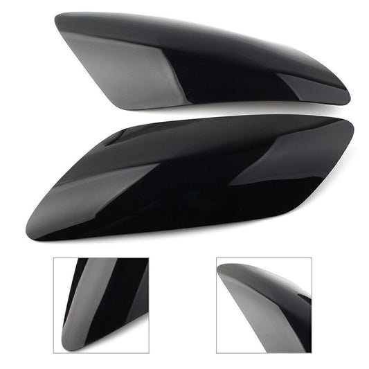 2x Headlight Lamp Lens Cover Protector Shield for Yamaha YZF R1 2002-2003 Smoke