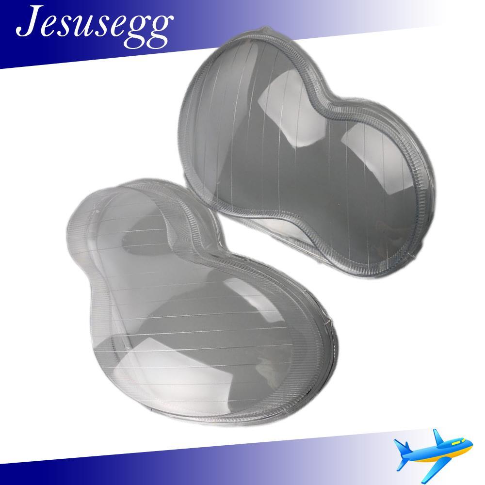 Left Right Headlight Lens Shell Lamp Cover Lampshade For W203 C-Class 01-07