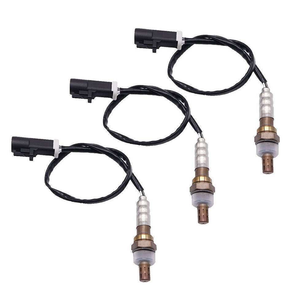 3pcs Oxygen Sensor Upstream+Downstream Fit for Ford Ranger 3.0L 4.0L V6 /2.3L L4
