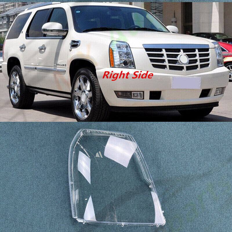 Right Front Headlight Lens Housing +Sealant Glue for Cadillac for Escalade 2007-2014