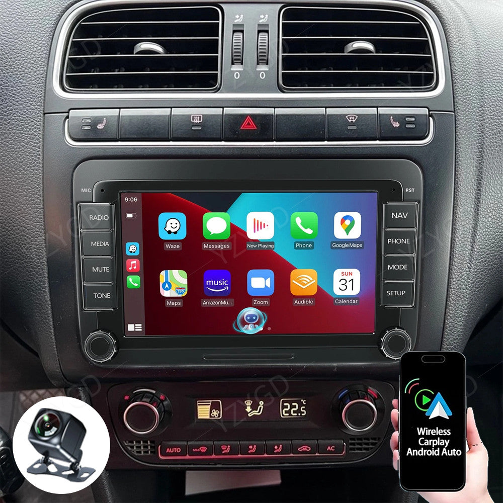 for VW for Volkswagen for Jetta for Passat Stereo 7 Android Auto Carplay Car Radio GPS Navi