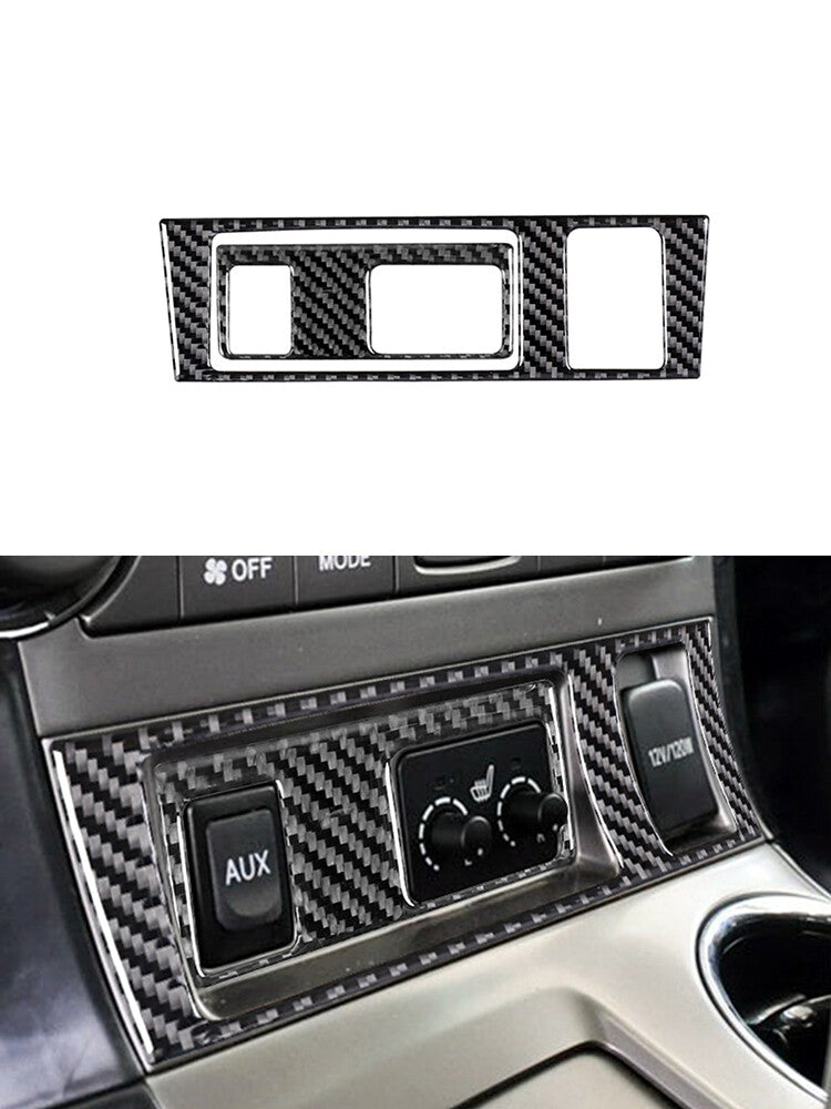 2Pcs for Seat Heating Button Panel Trim Cover for Toyota Highlander 2008-2013