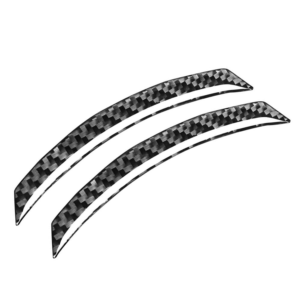 for Nissan 350Z 2003-09 2x Carbon Fiber Interior Door Air Condition Frame Trim