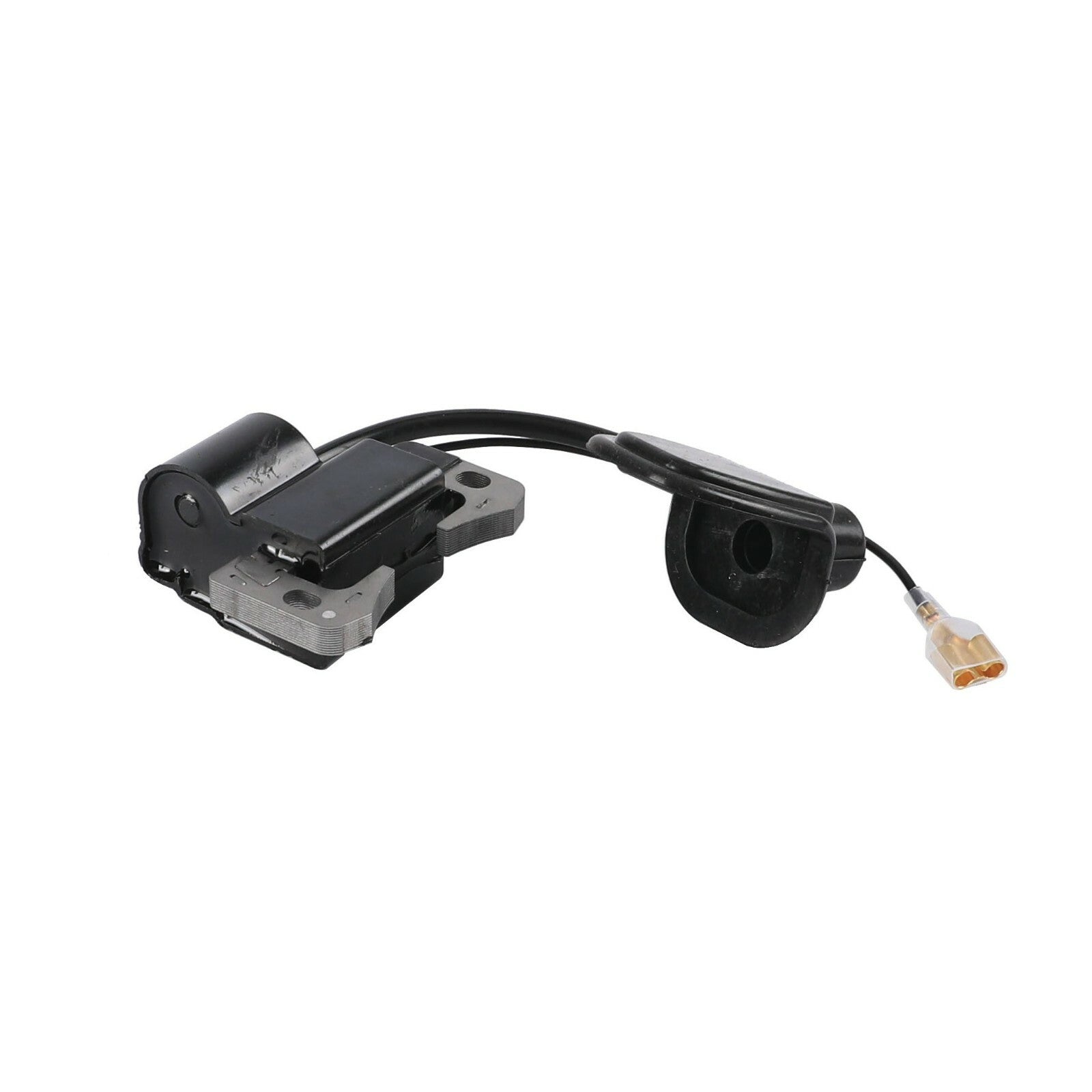 Ignition coil suitable for 43cc, 47cc, 49cc, and 50cc for mini pit bikes, all-terrain bikes, and scooters.