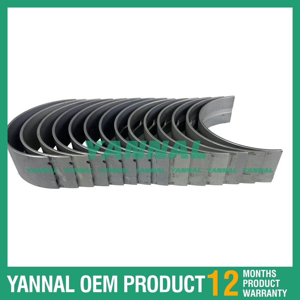 D13 main bearing STD is suitable for Volvo diesel engine parts.