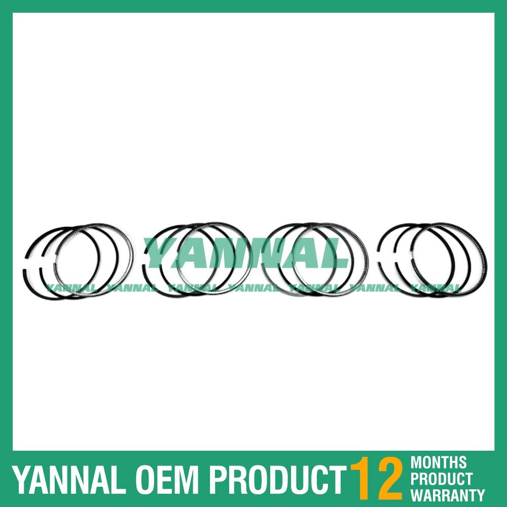 4 new W04D Piston Ring Kit STD for Hino Diesel Engines