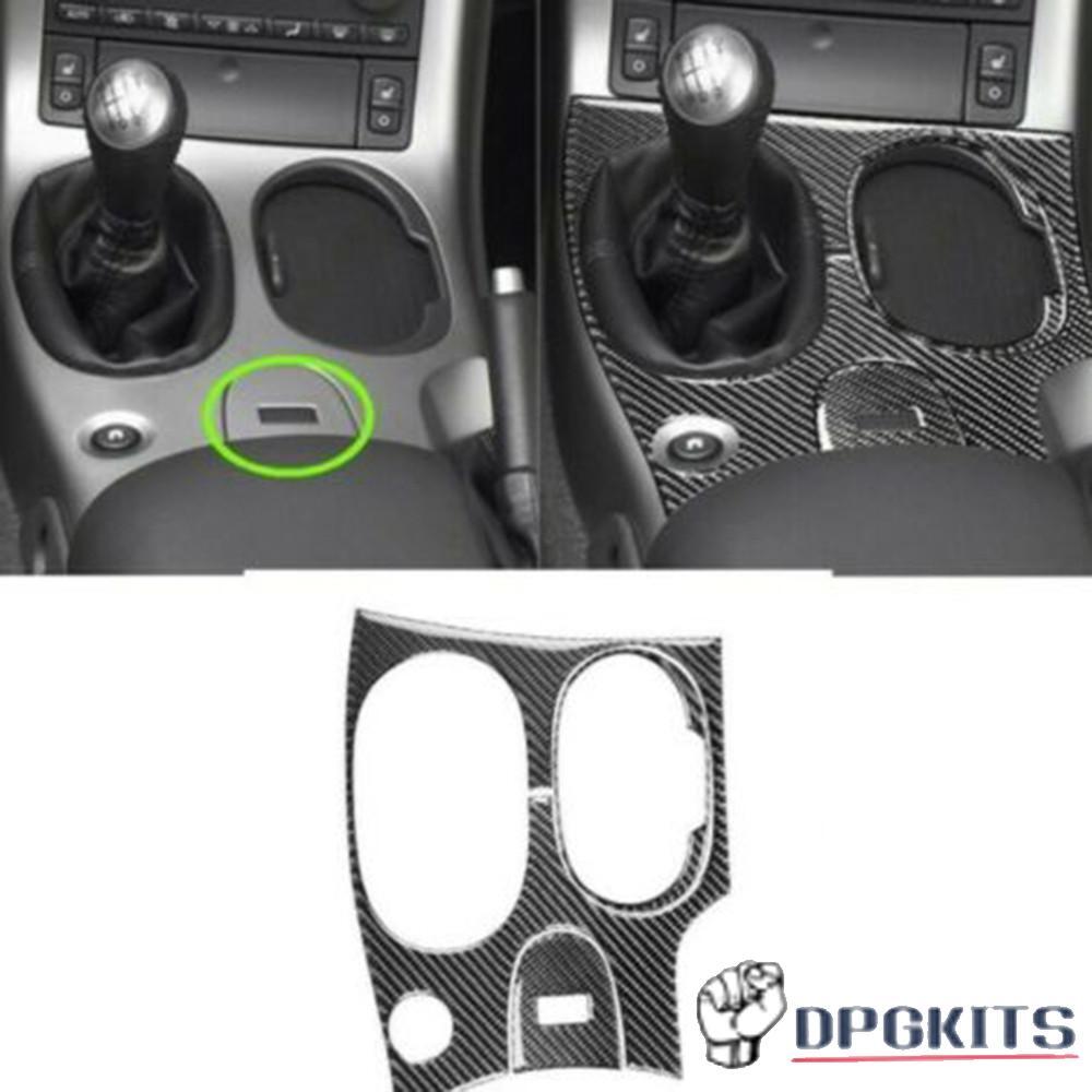 Carbon Fiber Manual Gear Shift Decor Trim Cover for Chevrolet for Corvette C6 05-07