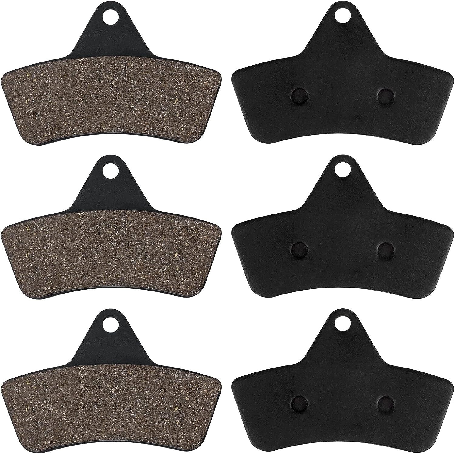Front Rear Brake Pads for Arctic Cat 400 500 250 300 2X4 4X4 1998 1999 2000 2001