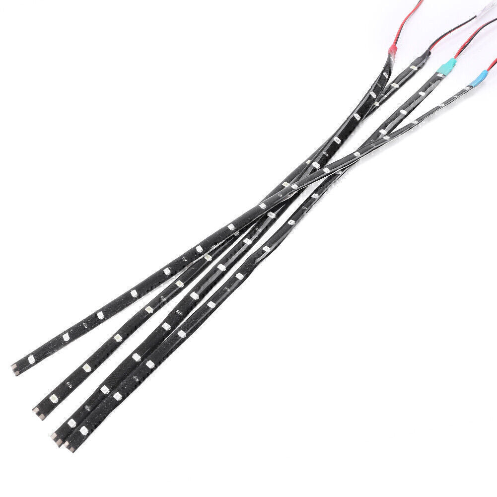 30cm/11.81  LED Car Flexible Light Strip fit Car Trucks Motor Grill 12V Green