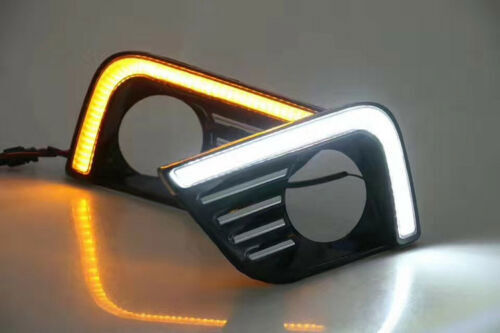 for Nissan Altima 2016-2018 LED Daytime Running Light Turn Signal Fog Lamp 1set