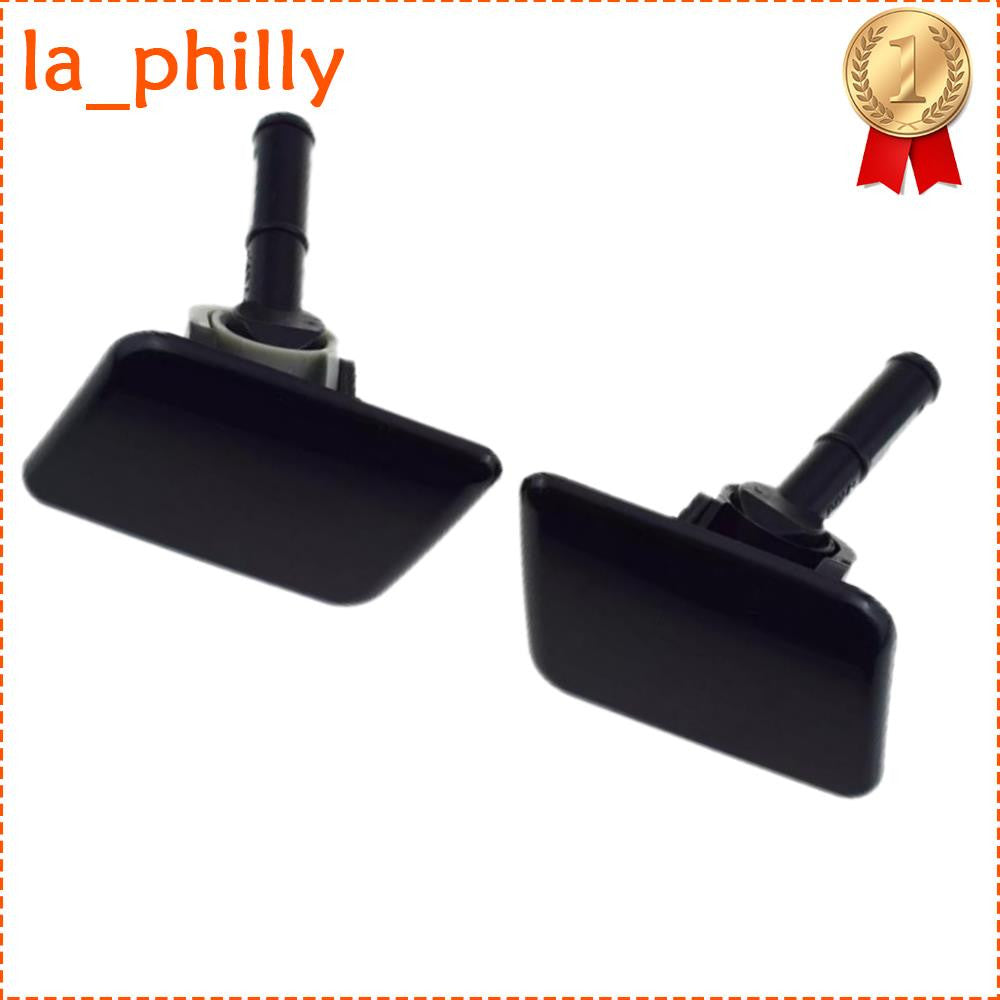 2Pcs For 2011-2015 I40 Front Left+Right Washer Nozzle Jet Cap Cover Unpainted