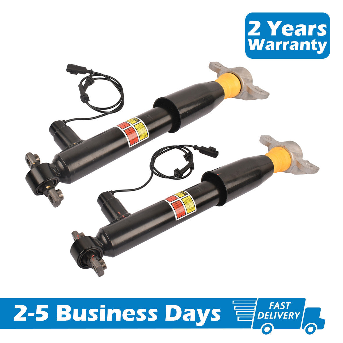 A pair of rear shock absorber strut assemblies for electric and gas applications in the for Lincoln MKZ 3.7L 13-20