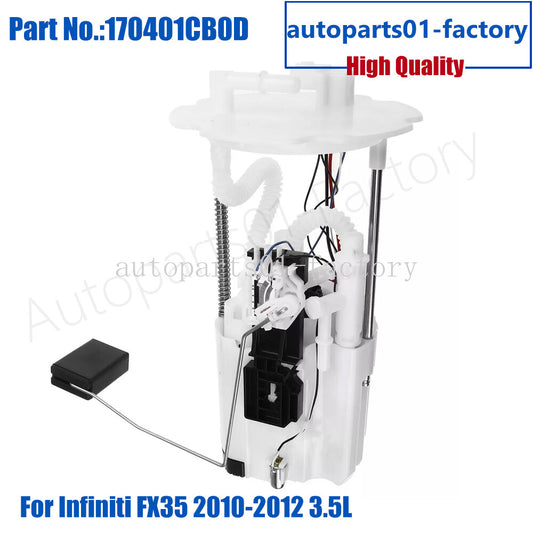 170401CB0D Fuel Pump Assembly Compatible for Infiniti FX35 FX37 QX70 3.5L 3.7L 5.0L