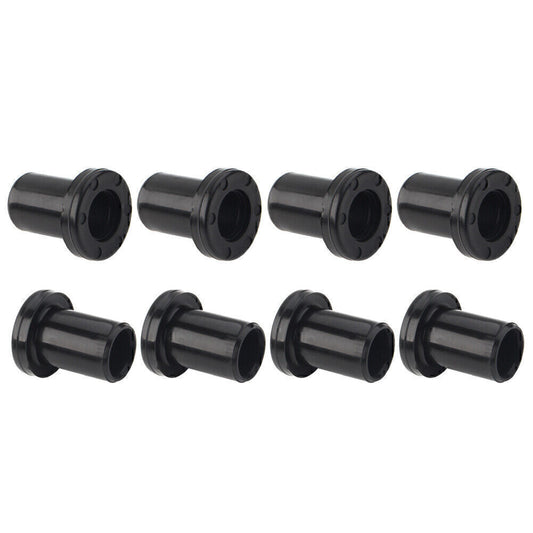 For Arctic Cat Suspension Bushing Kit 0403-283 8pcs Black Replacement Durability