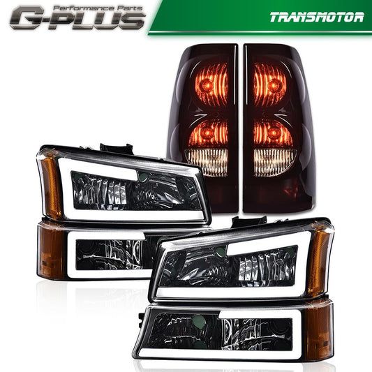 Safe 03-06 for Chevrolet Silverado Chrome/Bright LED DRL with Grinding Water + Thermomix