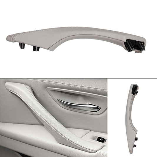 Door Trim Pull Handle Right Side Leather Fit for BMW 5 series F10 F11 F18 Gray New