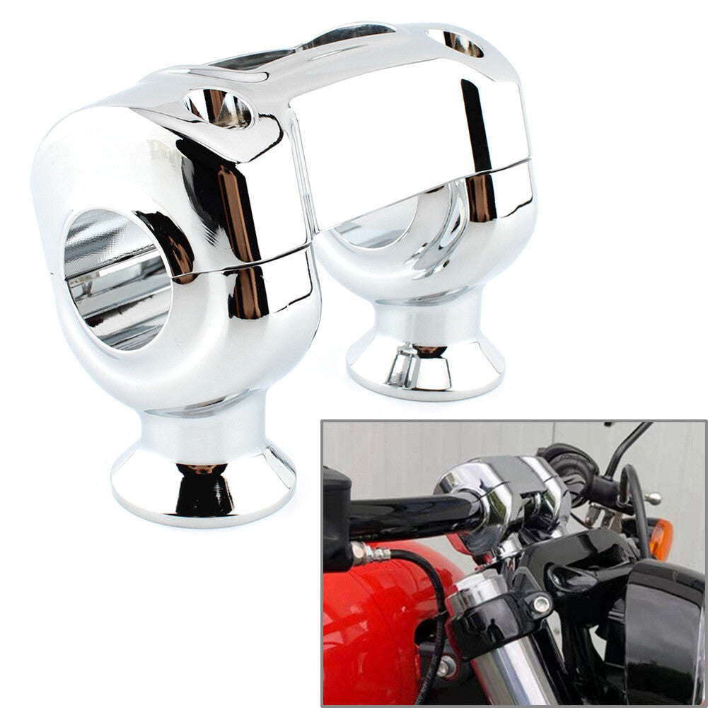 Handlebar Riser 1.25 Clamp Kits for Harley Softail Dyna Street Bob Fat Bob