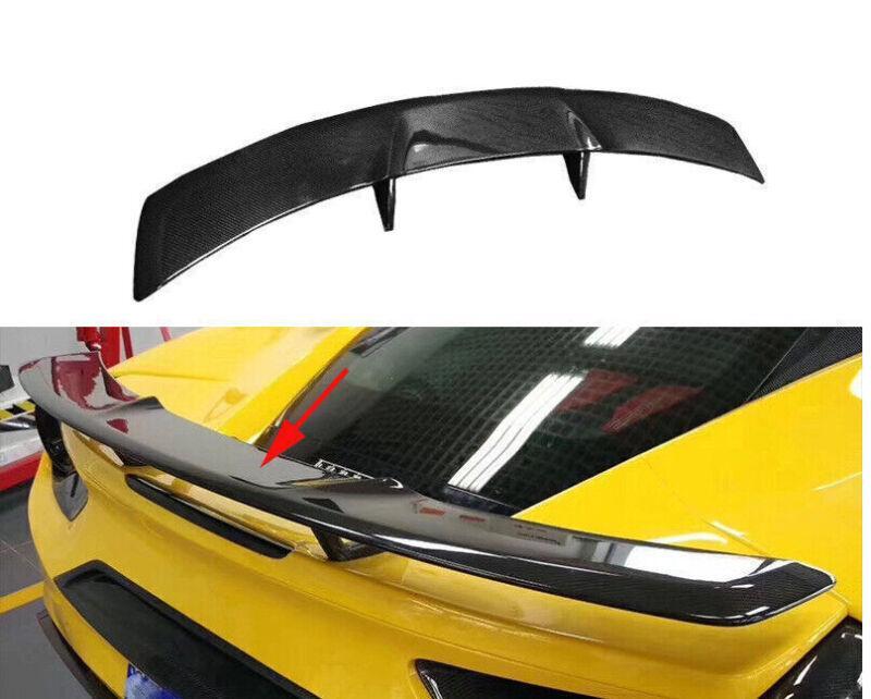 Suitable for 2015-2019 for Ferrari for 488 carbon fiber trunk boiler wing Highkick one