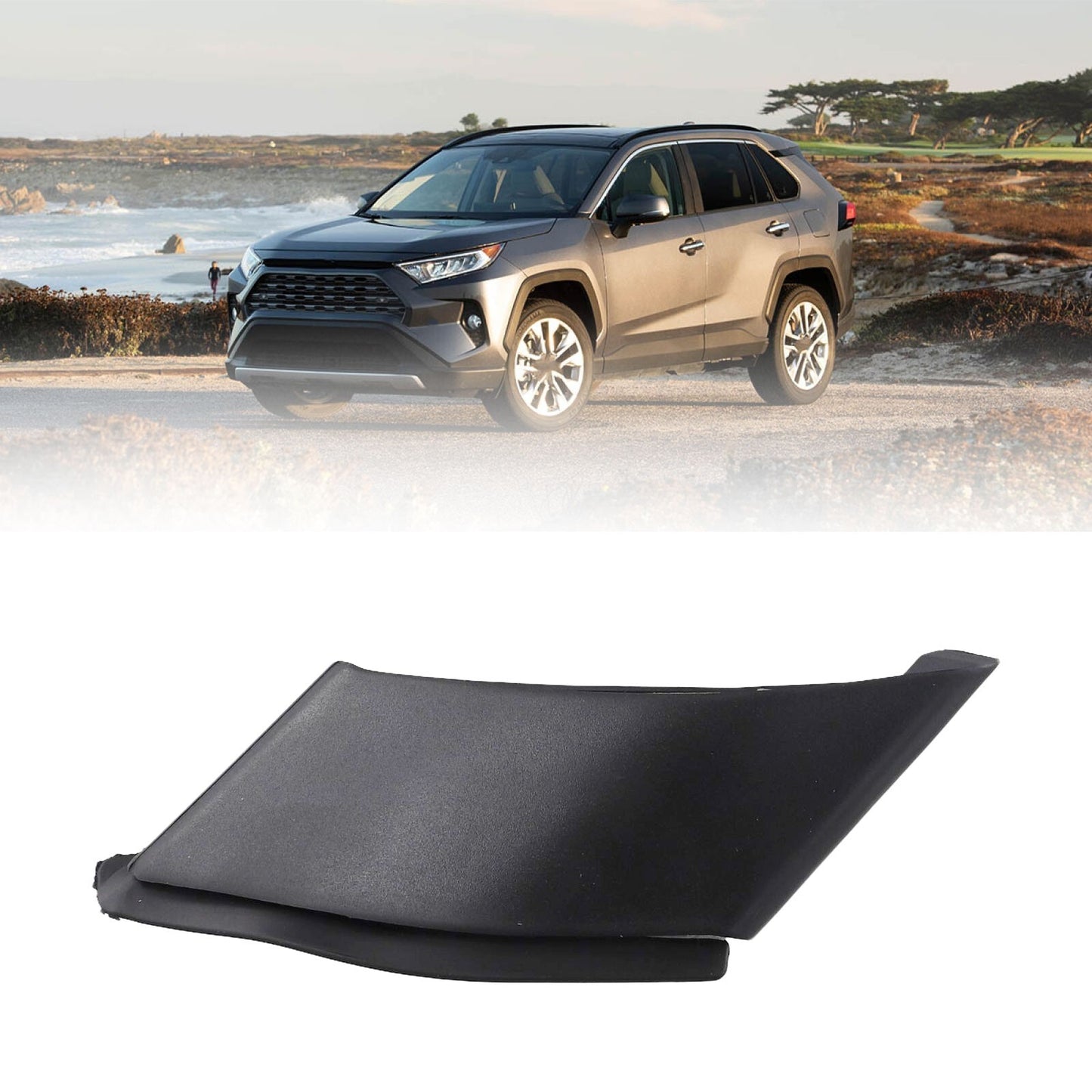 Easy to use Left A pillar Trim Panel Cover for Toyota For RAV4 2019 2023
