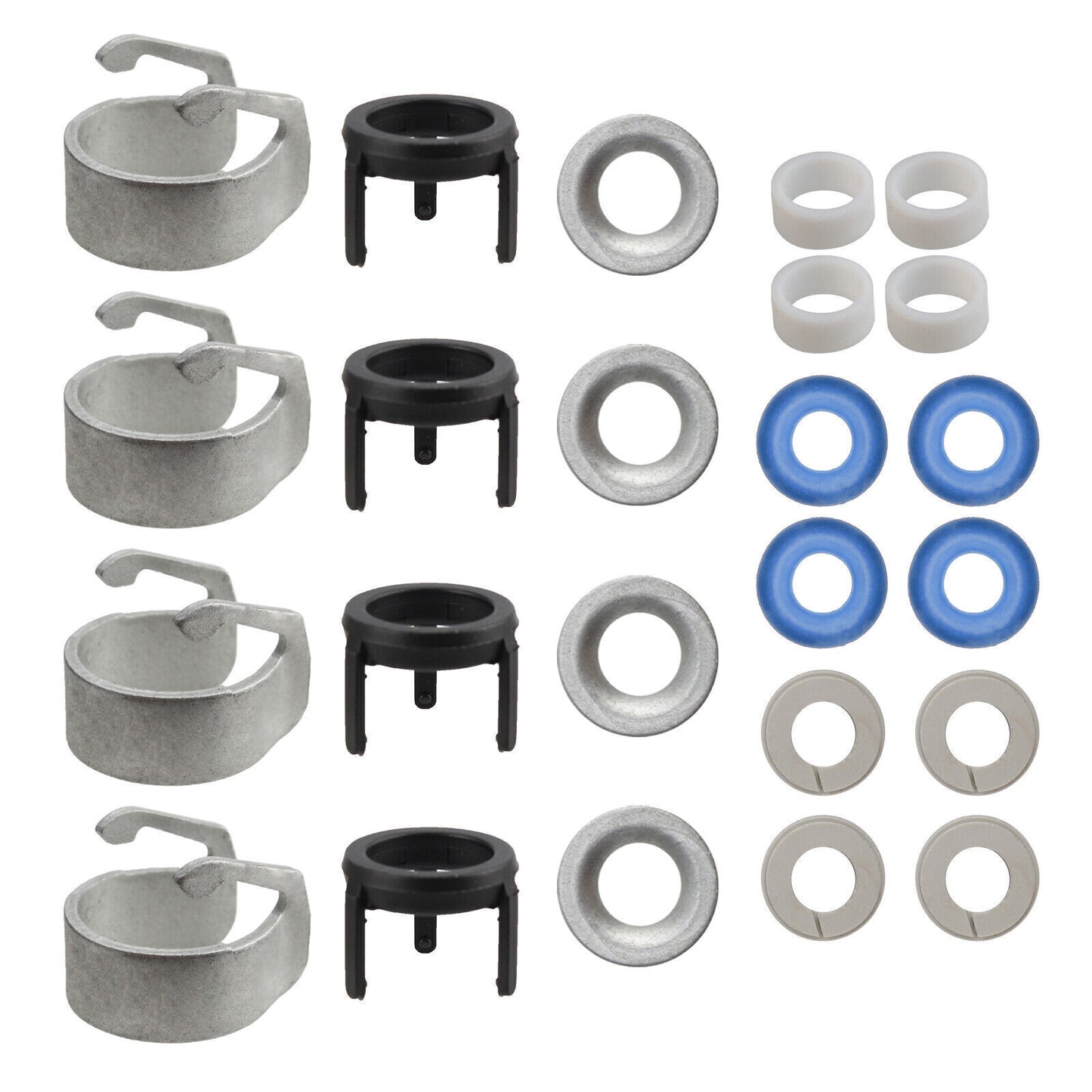 4Set Fuel Injector O-ring Seals Replace Kits for AUDI A3 A4 A5 A6 Q3 TT Q5 for VW
