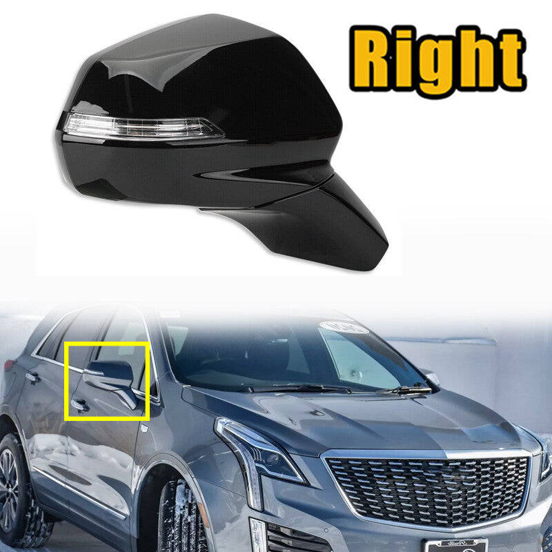 Right Side Mirror for Cadillac XT5 2016-2020 Power Folding Memory Blind Spot