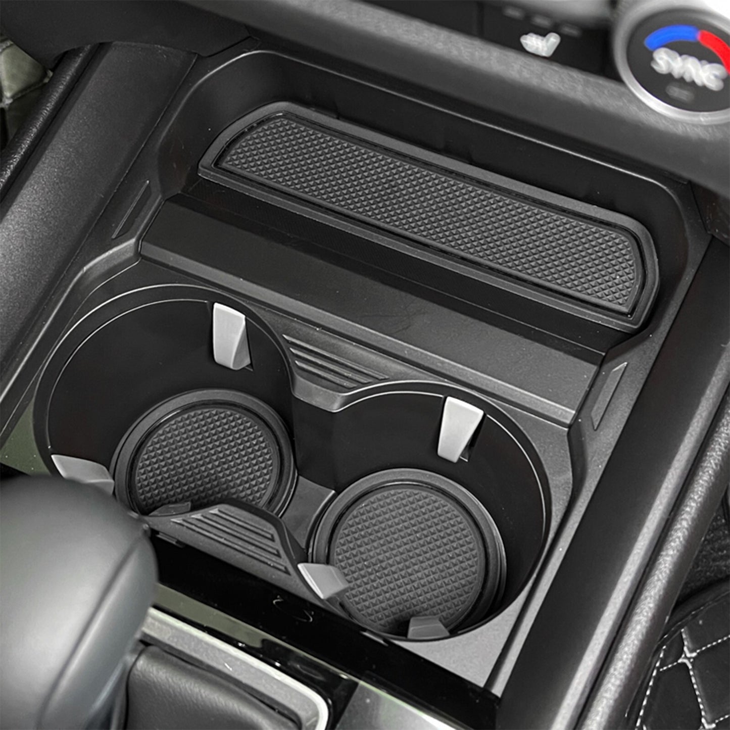 Anti-Slip Gate Slot Cup Mat for Mazda CX-50 Door Pad Interior Accessories Black