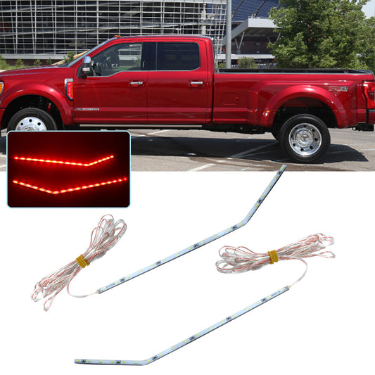 Red 18 LED backlight kit for 2017-20 F250 F350 F450 side fender badges