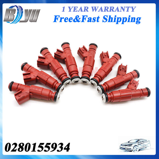 8PCS Fuel Injectors For 97-03 for Dodge Dakota for Ram 1500 3.9 5.2 5.9 0280155934