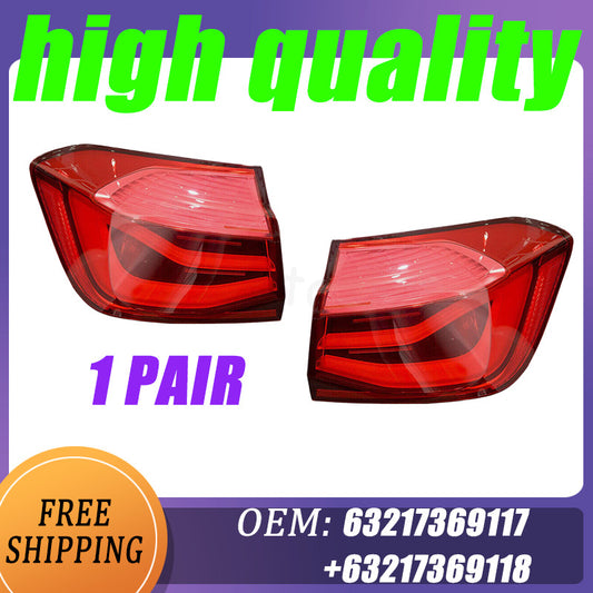 Dual rear left and right stop lights taillights suitable for BMW 3 Series F30 F80 2016-2018