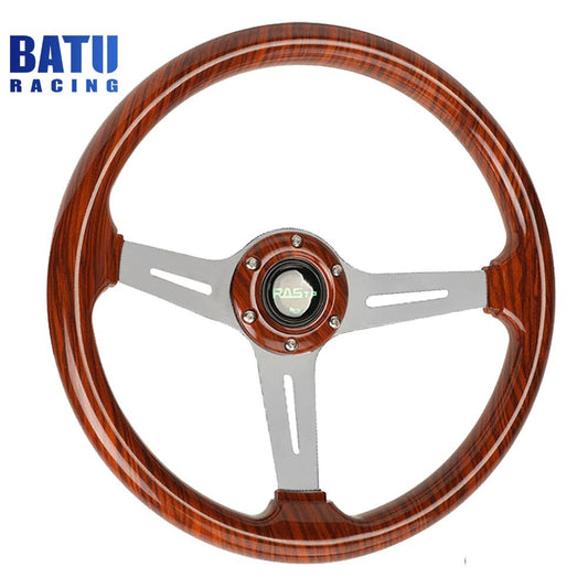345MM Acrylic Wood Grain for Golf Cart Steering Wheel for EZGO/Club Car/ for Yamaha etc.