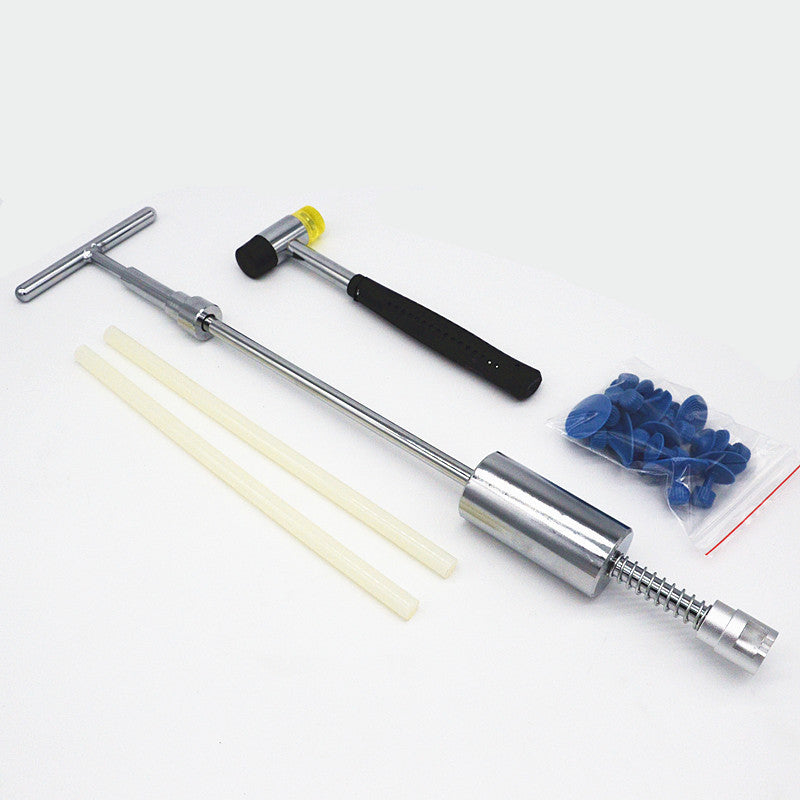 Car Boby Paintless Dent Repair Pit Removal T Bar Slide Hammer Glue Puller Tool