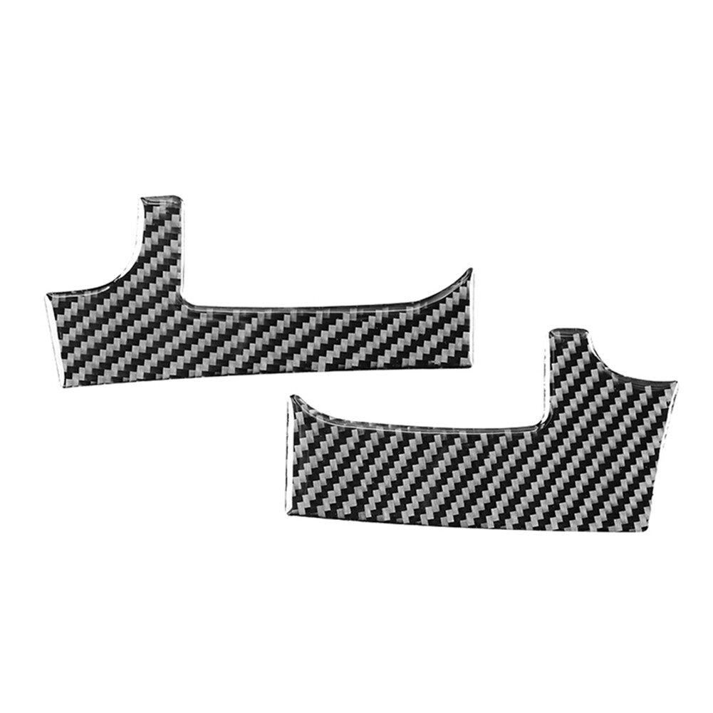 Dashboard Air Outlet Cover Trim f¨¹r for Toyota Tundra 2014¨C21 RHD Kohlefaser schwarz