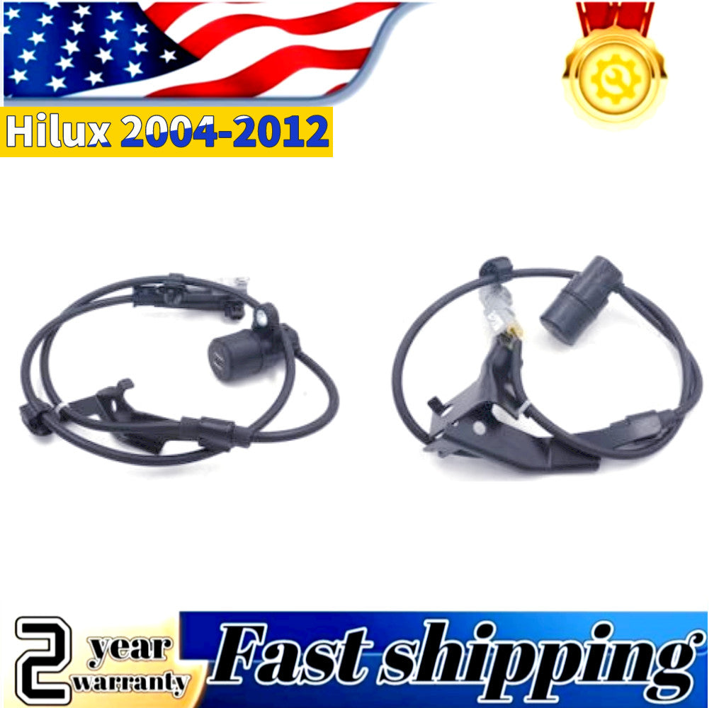 4-piece ABS speed sensor set, suitable for front, rear, left, and right sides, for Toyota Hilux Vigo (2004-2012).