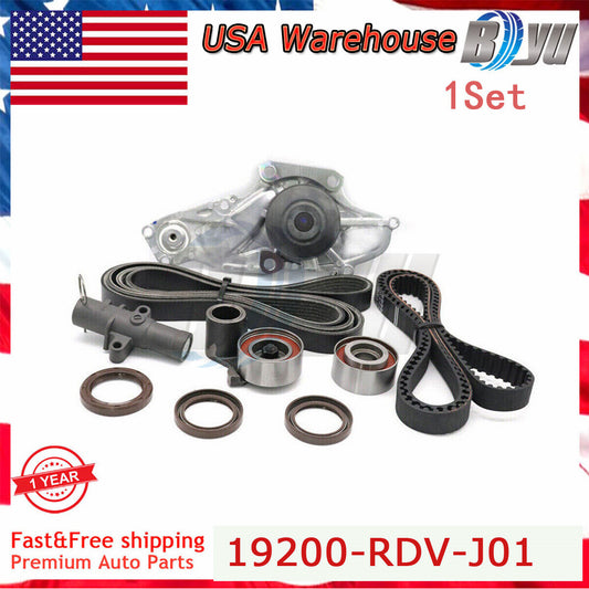 Timing Belt Kit Water Pump For 19200-RDV-J01 for HONDA for ACURA Accord Odyssey 3.5L V6